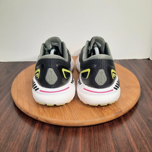Brooks Adrenaline GTS 23 Womens Size 9.5 Shoes Black Pink White Running Sneakers - Picture 4 of 10
